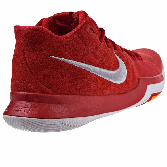 Nike Kyrie 3 852395-601 University Red - Picture 2 of 7